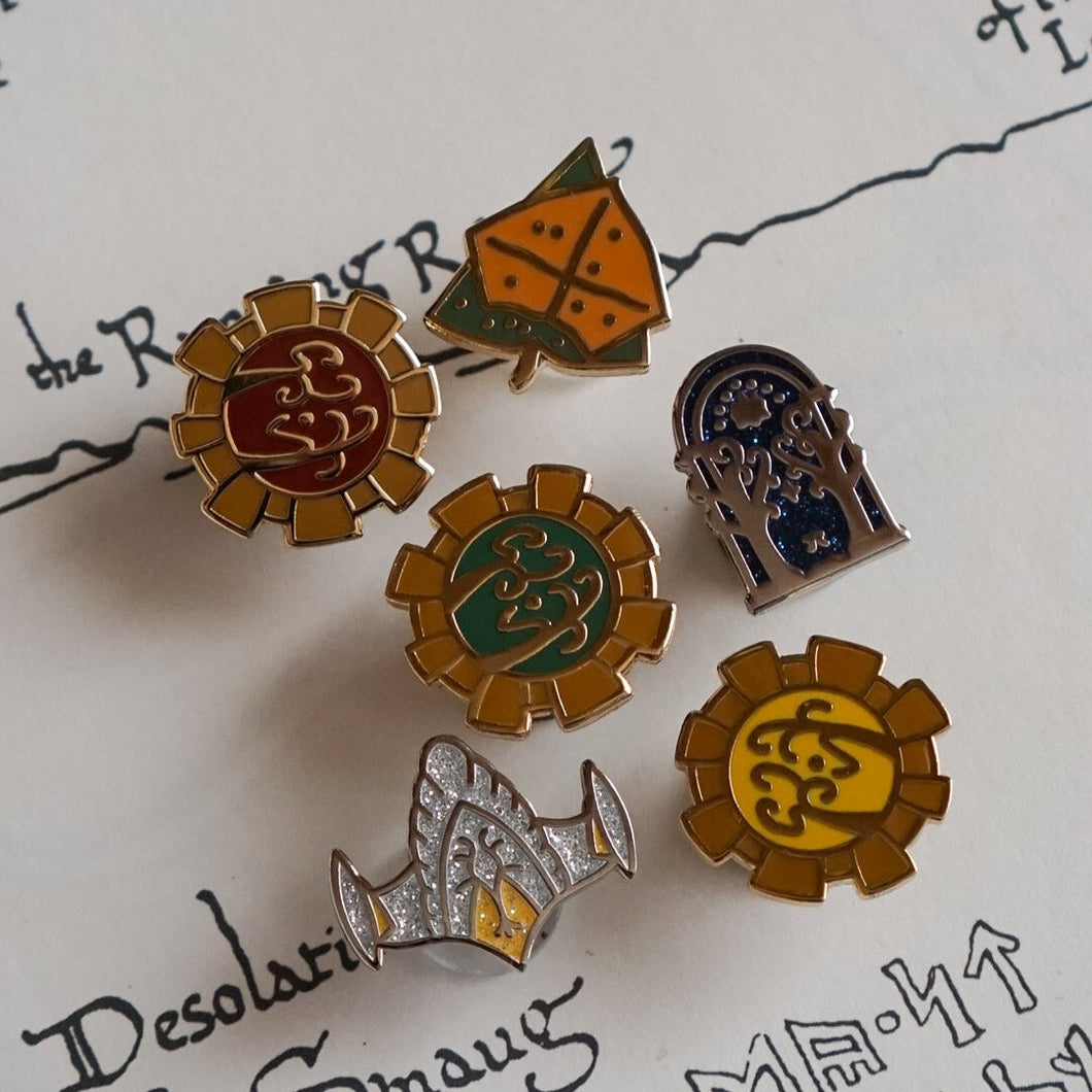 Fantasy Not-So-Mini Pins