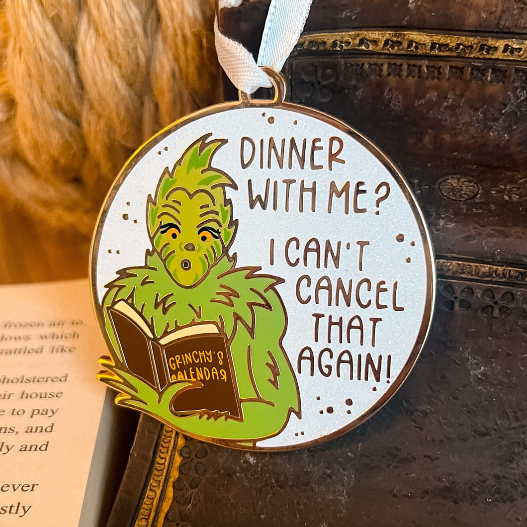 Dinner With Me Christmas Ornament