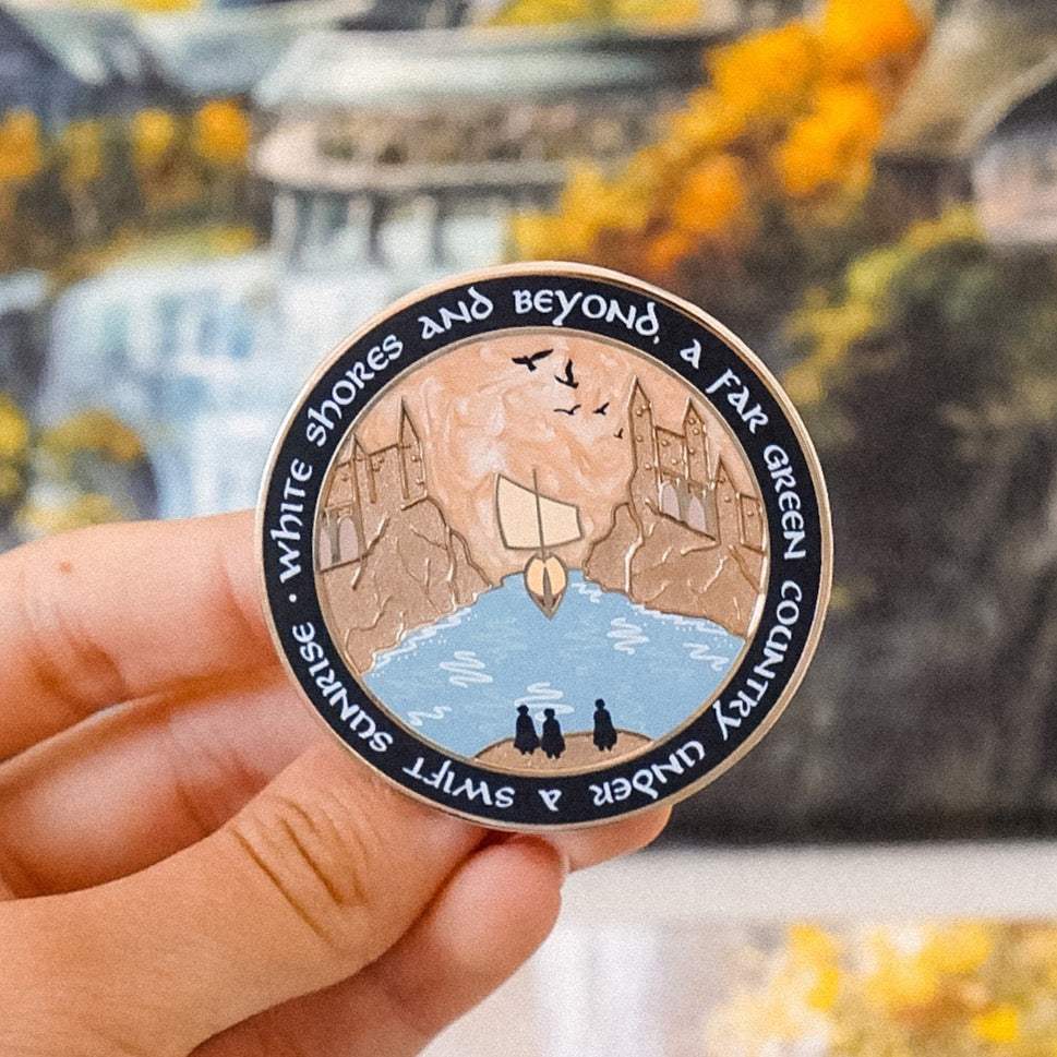 White Shores and Beyond Pin